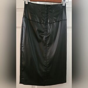 Guess By Marciano Faux Leather Skirt